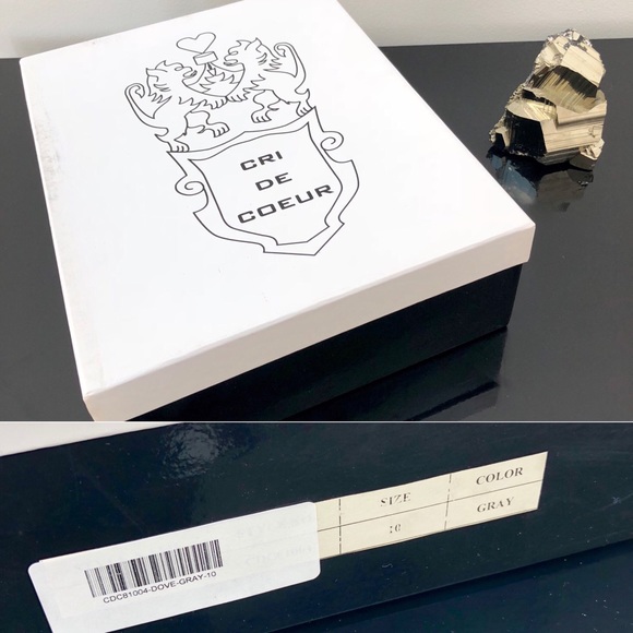 🆕Cri de Coeur ⚜️Vegan Ankle Strap Platform Sandal - Picture 8 of 8